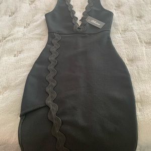 Sexy little black small bandage dress with tag